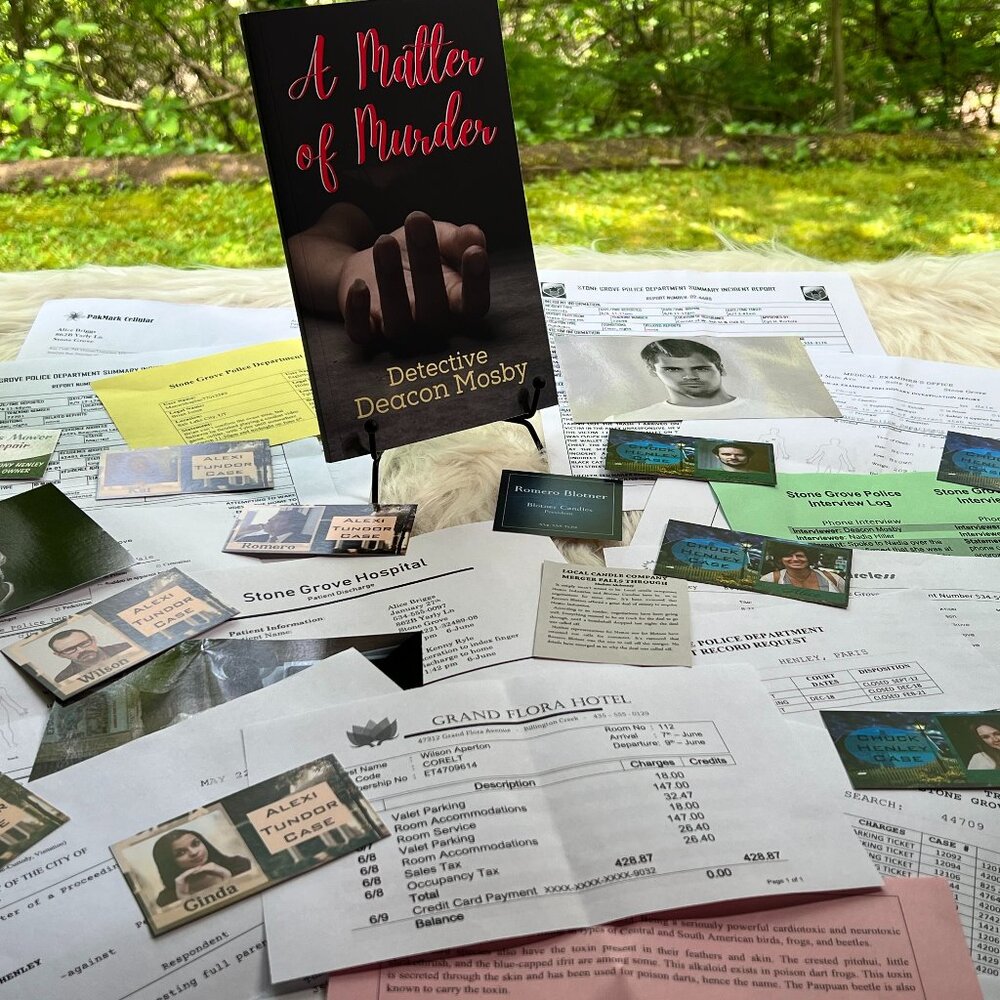 COPY - Murder Mystery Game: A Matter of Murder -Solve a Standalone Mystery NEW